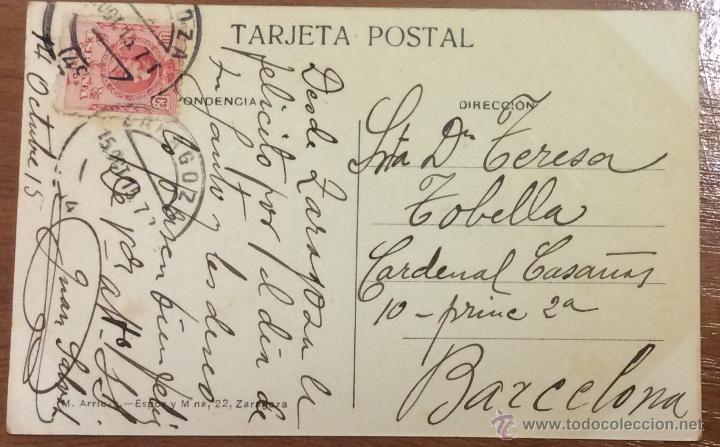 Postales: RECUERDO DE ZARAGOZA. - Foto 2