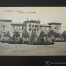 Postales: POSTAL ZARAGOZA. PALACIO DE LOS MUSEOS. . Lote 54198006