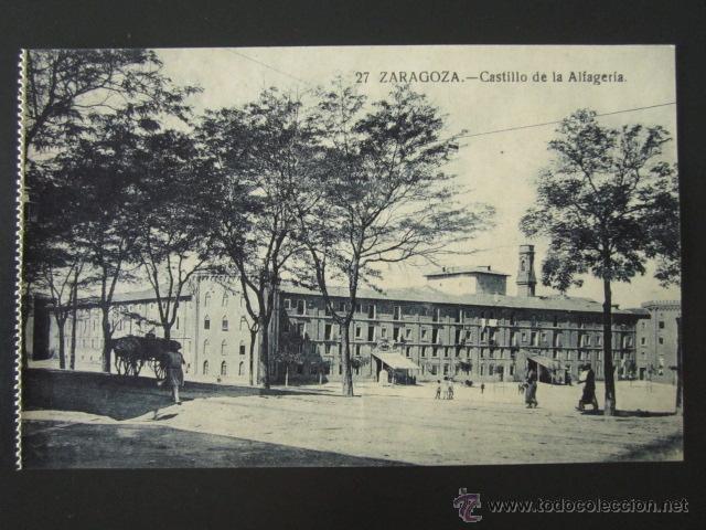 Postales: POSTAL ZARAGOZA. CASTILLO DE LA ALFAGER&Iacute;A. - Foto 1