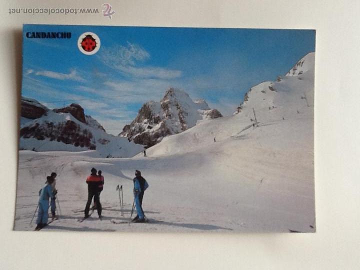 Postales: POSTAL SIN CIRCULAR. CANDANCHU-ESQUI. ENVIO INCLUIDO EN EL PRECIO.