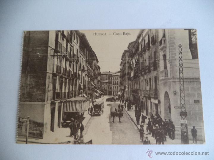 Postkarten: Magnifica postal de Huesca.- Coso bajo