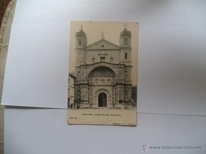 Postkarten: Extraordinaria postal de Zaragoza.- Iglesia de Sta Engracia