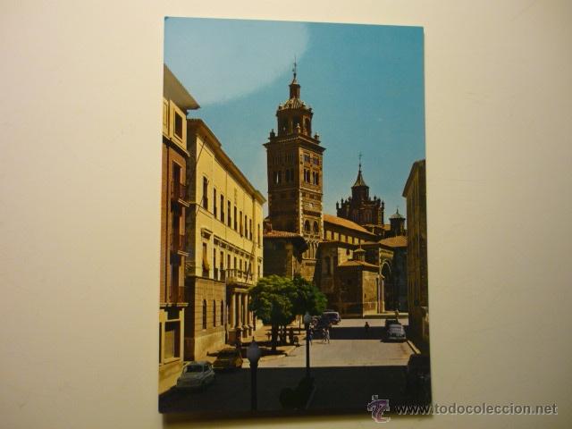 Postales: postal teruel - pl.ayuntamiento y catedral - Foto 1