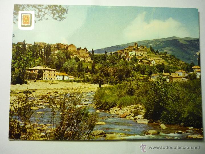 Postales: POSTAL CASTIELLO DE JACA.- VISTA GENERAL Y RIO ARAGON