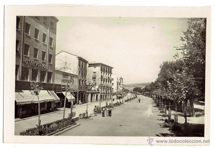 Postales: PS6143 CALATALUD 'PASEO DE CALVO SOTELO'. GARC&Iacute;A GARRABELLA. SIN CIRCULAR. A&Ntilde;OS 50