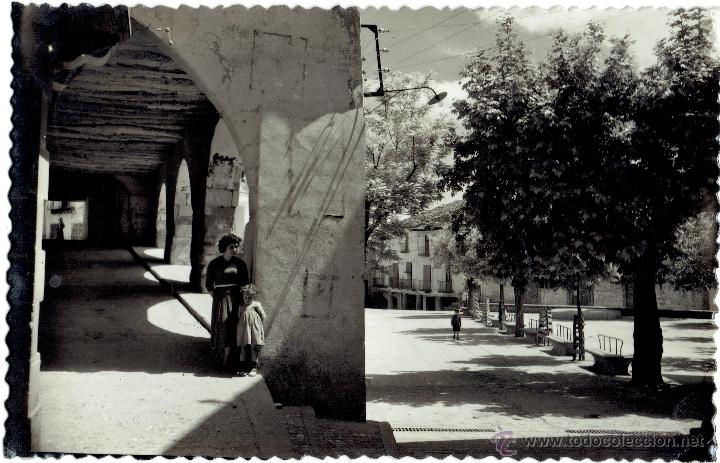 Cartes Postales: PS5504 BENABARRE 'PLAZA DEL GENERAL&Iacute;SIMO'. EDICIONES SICILIA. CIRCULADA EN 1958