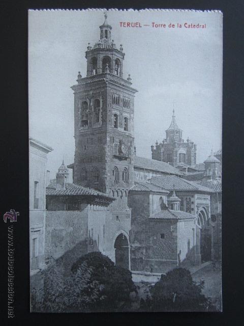 Postales: POSTAL TERUEL. TORRE DE LA CATEDRAL. - Foto 1