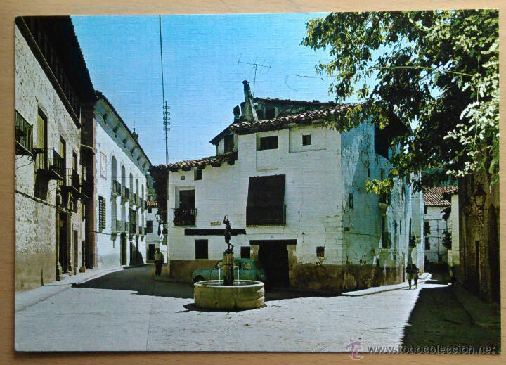 Postales: RUBIELOS DE MORA - PLAZA DE LA RAZA - Foto 1