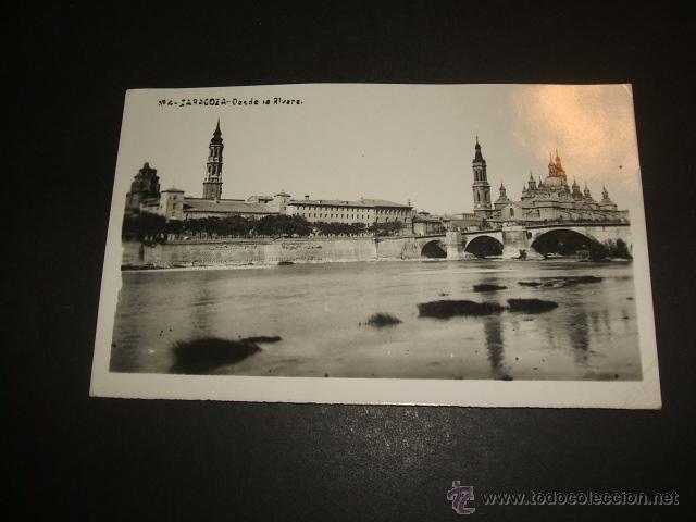 Postales: ZARAGOZA DESDE LA RIVERA - Foto 1