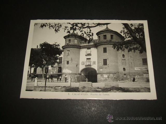 Postales: CALATAYUD ZARAGOZA PUERTA DE TERRER - Foto 1