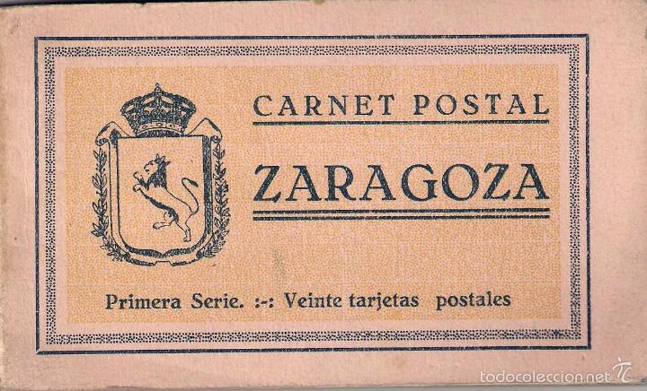 Postales: CARNET POSTAL ZARAGOZA - Foto 3