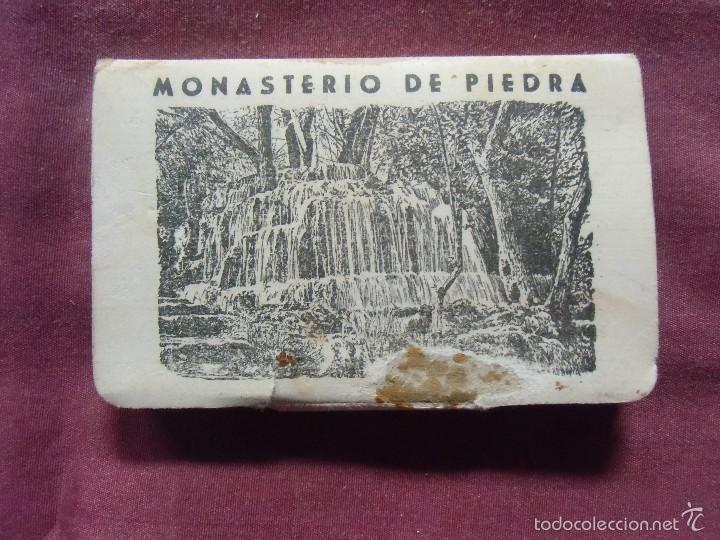 Postales: Librillo de 12 postales MONASTERIO DE PIEDRA. Ediciones Garcia Garrabella