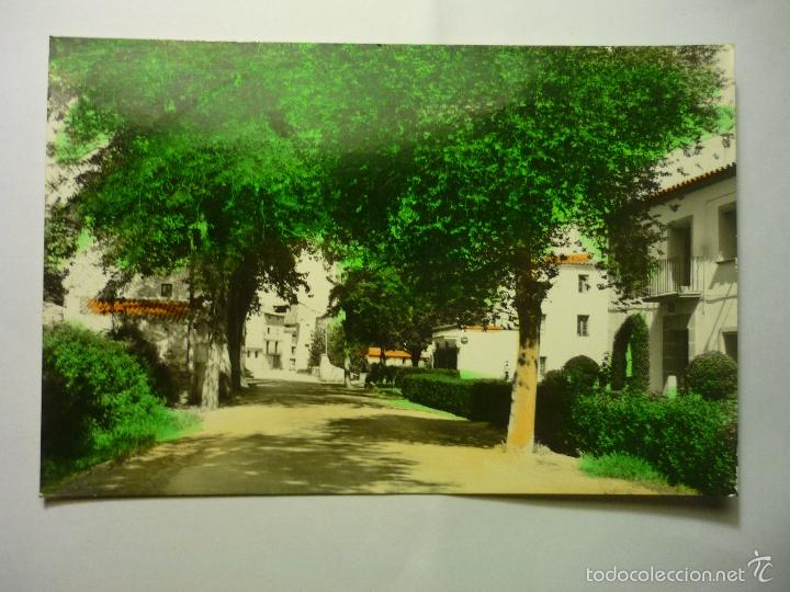 Postkarten: postal oliete av.generalisimo -circulada -coloreada
