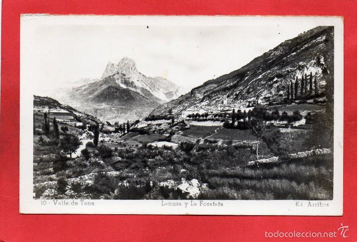 Postales: valle del tena. lanuza y la foratata. arribas