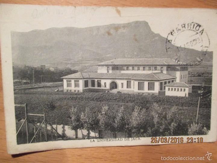 Postales: POSTAL DE JACA -UNIVERSIDAD -1942 - Foto 1