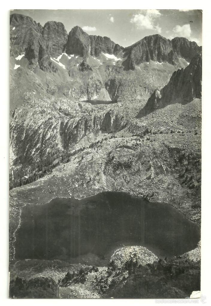 Postales: POSTAL DE BENASQUE (LAGO BATISIELLES) - Foto 1