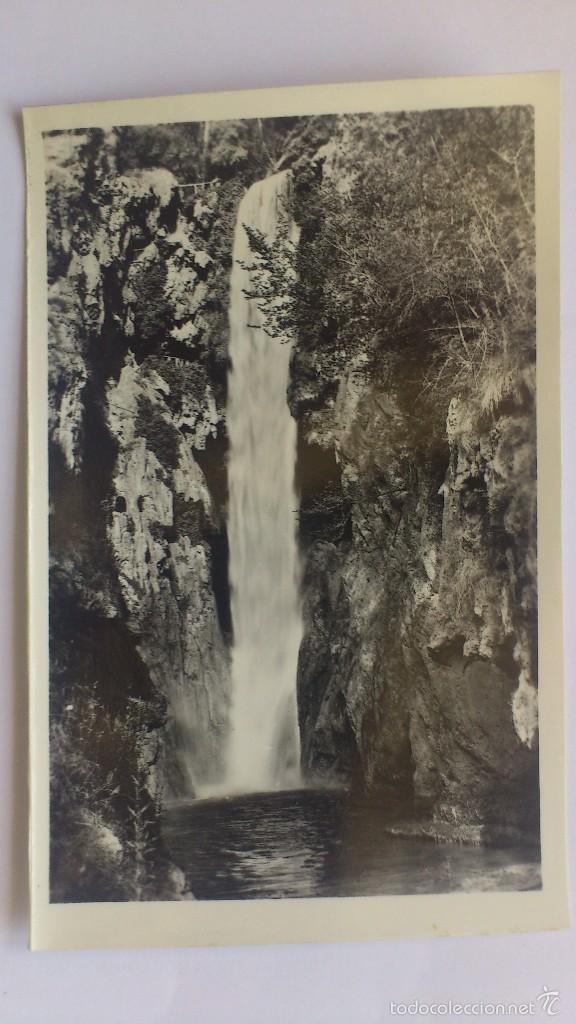 Postales: POSTAL MONASTERIO DE PIEDRA, CASCADA DE LA COLA DE CABALLO