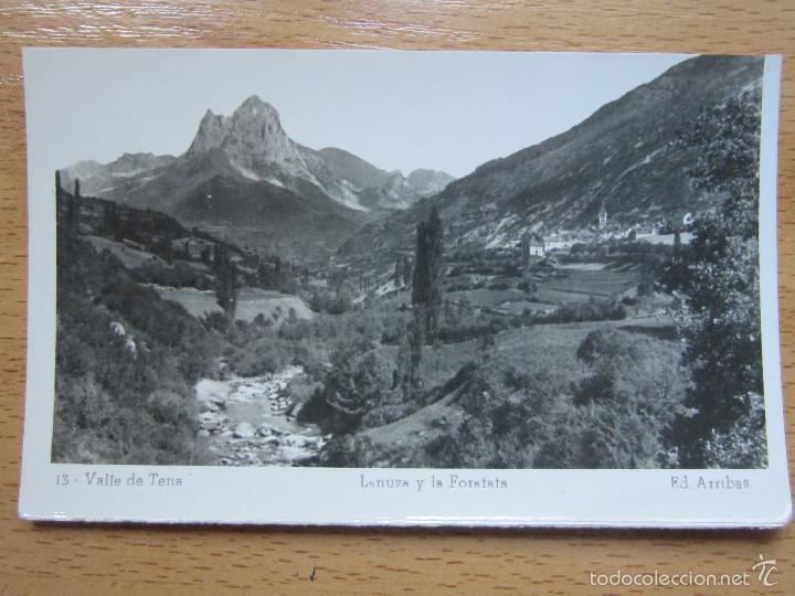 Postales: VALLE DE TENA. LANUZA Y FORATATA - EDIC. ARRIBAS N&ordm;13.