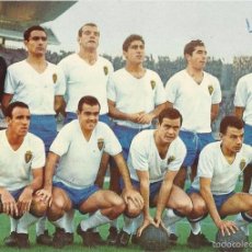 Postales: EQUIPO REAL ZARAGOZA, 1965. FUTBOL FOOT BALL