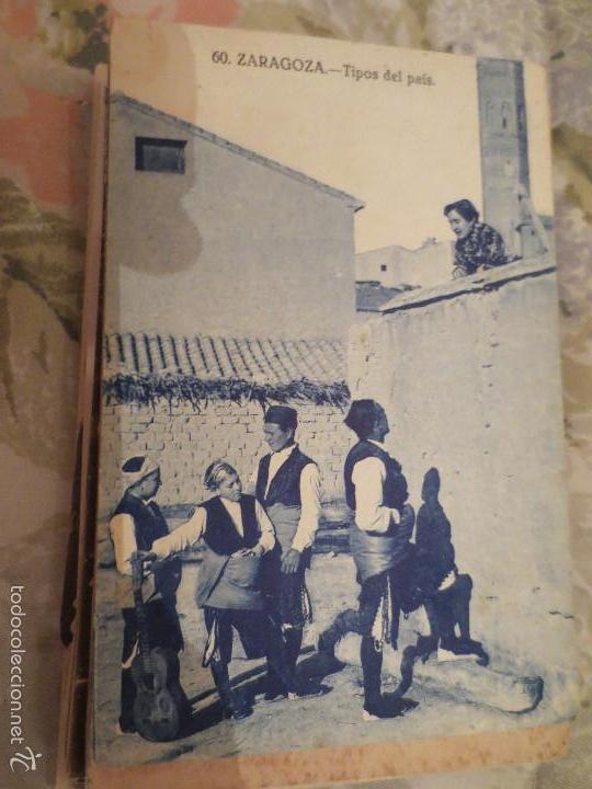 Postales: zaragoza   tipos del pais - Foto 1