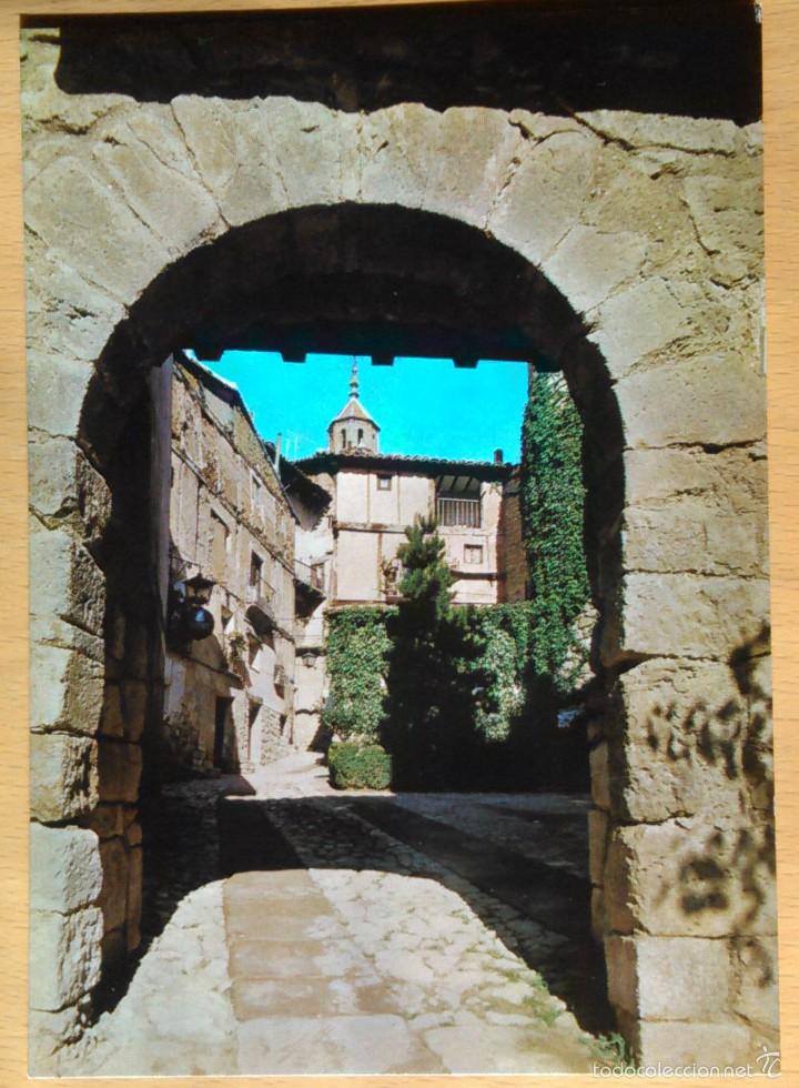 Postales: ALBARRACIN - PORTAL DEL AGUA
