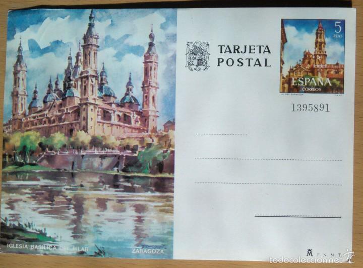 Postales: ZARAGOZA - IGLESIA DEL PILAR - Foto 1