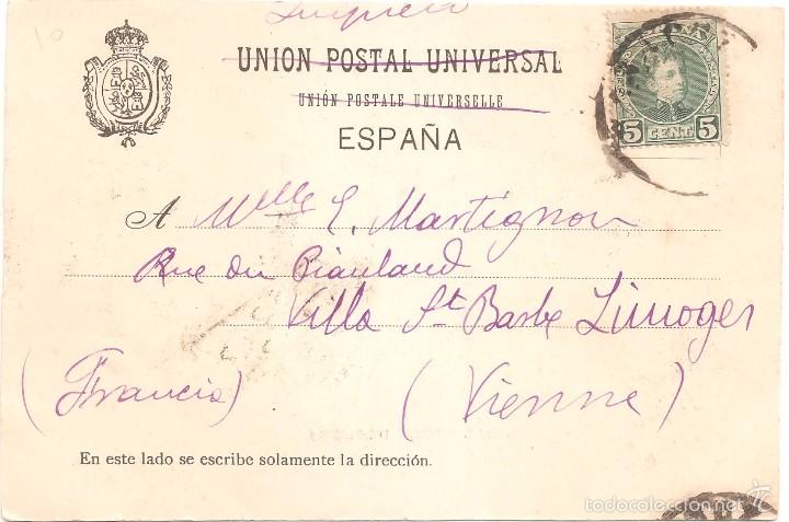 Postales: ZARAGOZA PUENTE DE PIEDRA 1902 - Foto 2