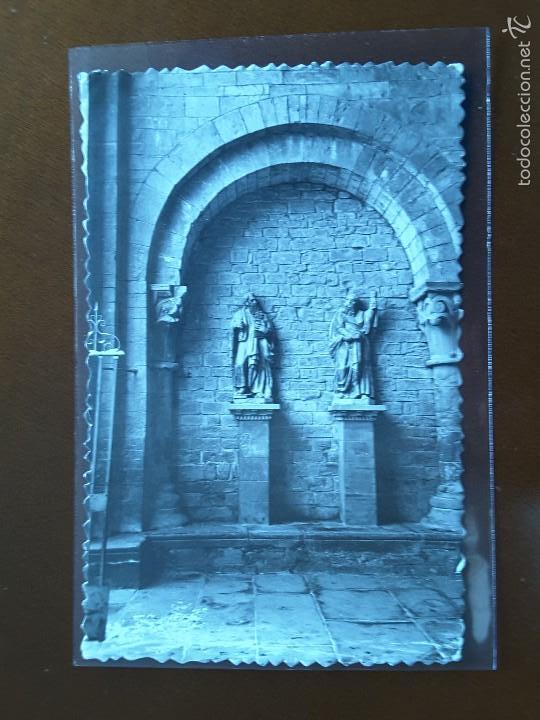 Postales: POSTAL DE JACA - LONJA DE LA CATEDRAL - Foto 1