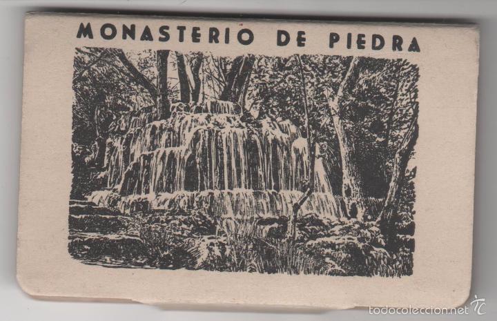 Postales: Bloc completo con 12 Postales El Monasterio de Piedra. Tama&ntilde;o de cada postal 9 X 5,5 cms.