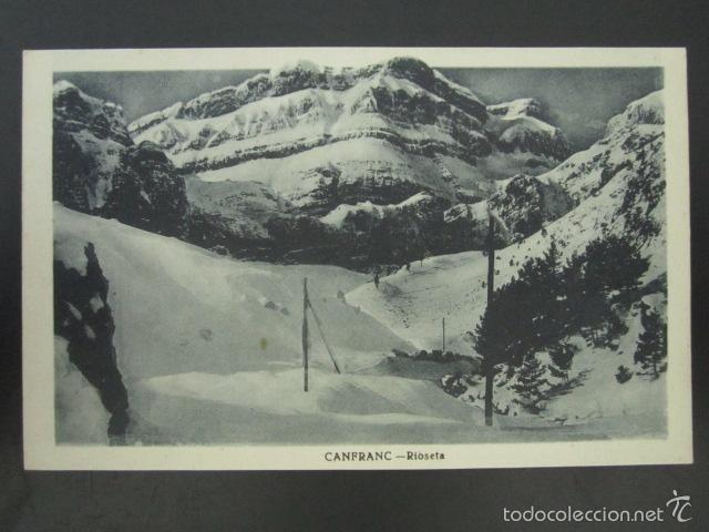 Postales: POSTAL HUESCA. CANFRANC. ROISETA. - Foto 1
