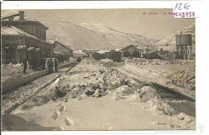 Cartoline: (PS-48459)POSTAL DE JACA-LA ESTACION