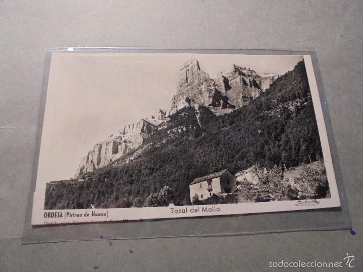 Cartoline: ORDESA ( PIRINEO DE HUESCA ) TOZAL DEL MALLO A. ZERKOWITZ - 14X9 CM.