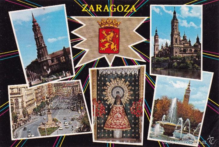 Postales: Zaragoza (escrita) - Foto 1