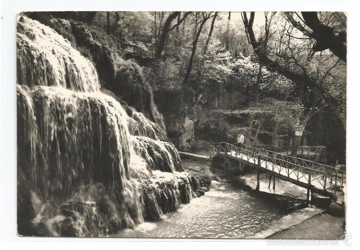 Postales: MONASTERIO DE PIEDRA .- CASCADA CAPRICHOSA .- EDICIONES SICILIA N&ordm; 18