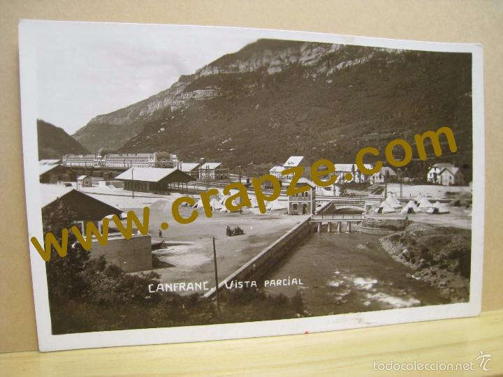 Postales: CANFRANC: VISTA PARCIAL - POSTAL ORIGINAL