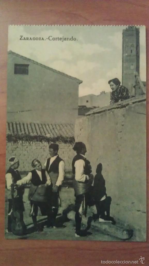 Postales: ZARAGOZA - CORTEJANDO - Foto 1