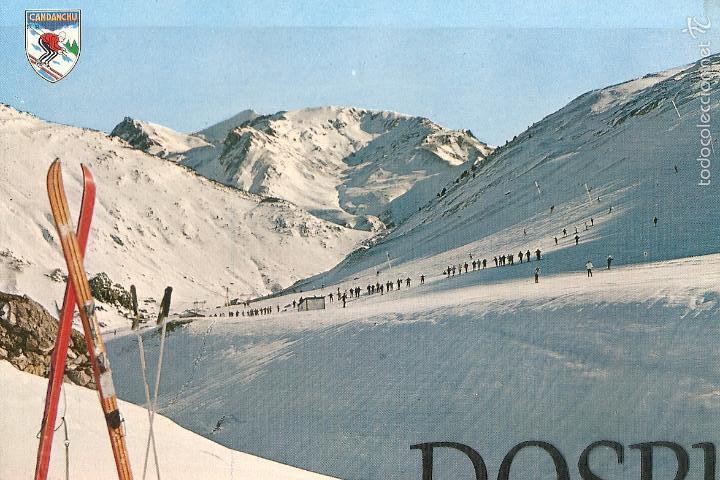 Postales: POSTAL, PIRINEO ARAGONES, CANDANCH&Uacute;, PISTAS DEL TOBAZO, SIN CIRCULAR