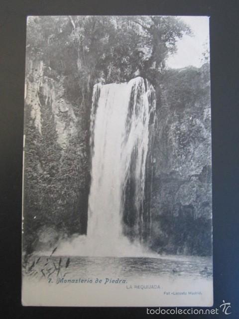Postales: POSTAL ZARAGOZA. MONASTERIO DE PIEDRA. LA REQUIJADA. - Foto 1