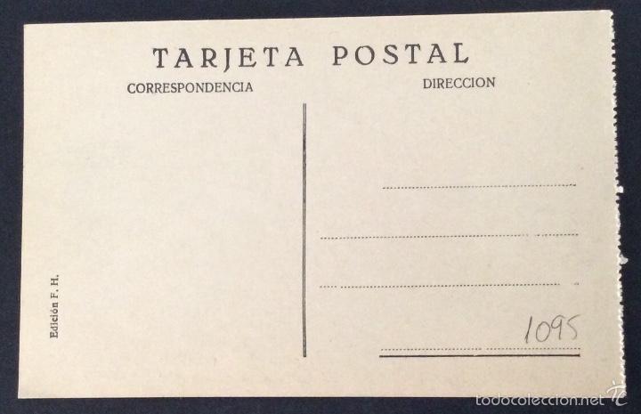 Postales: POSTAL. SALIDA DE MISA. ANSO. HUESCA. - Foto 2
