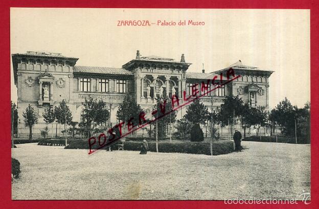Postales: POSTAL ZARAGOZA, PALACIO DEL MUSEO, P83518 - Foto 1