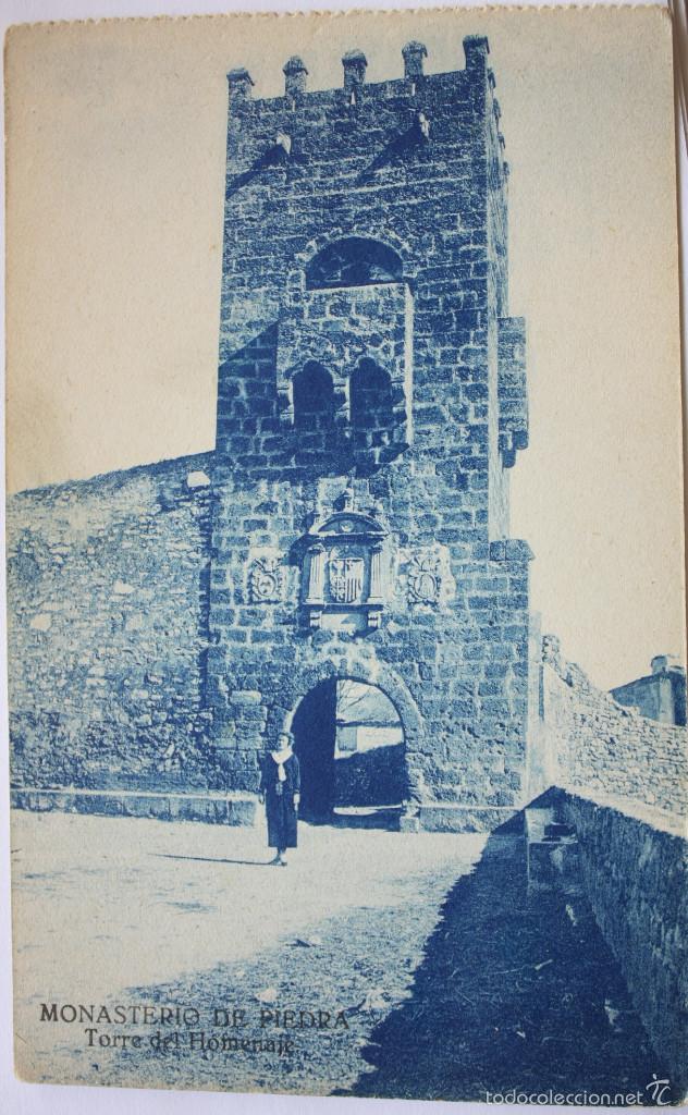 Postales: Zaragoza monasterio de piedra - Foto 1