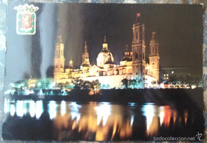 Postales: ZARAGOZA - TEMPLO DEL PILAR - Foto 1