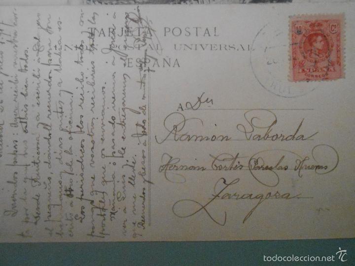 Postales: CIRCULADA 1917. SALLENT . HUESCA - Foto 2