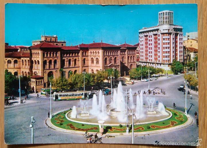 Postales: ZARAGOZA - PLAZA DE PARAISO - Foto 1