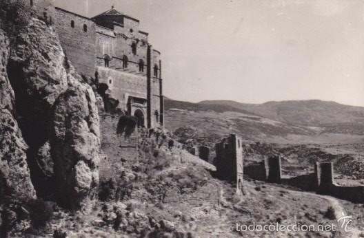 Postales: POSTAL CASTILLO DE LOARRE MURALLAS - Foto 1