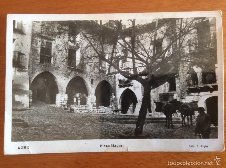 Postcards: Postal fotogr&aacute;fica de Aren plaza mayor 1961