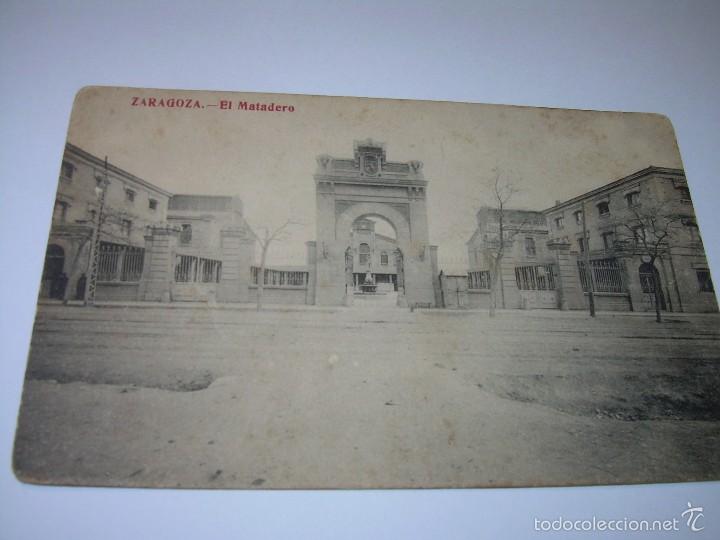 Postales: ANTIGUA POSTAL....ZARAGOZA....MATADERO. - Foto 1