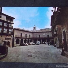 Postales: TERUEL-V24-Nº17-ALBARRACIN-PLAZA DEL GENERALISIMO-MONUMENTO NACINAL-DLB6631-XV