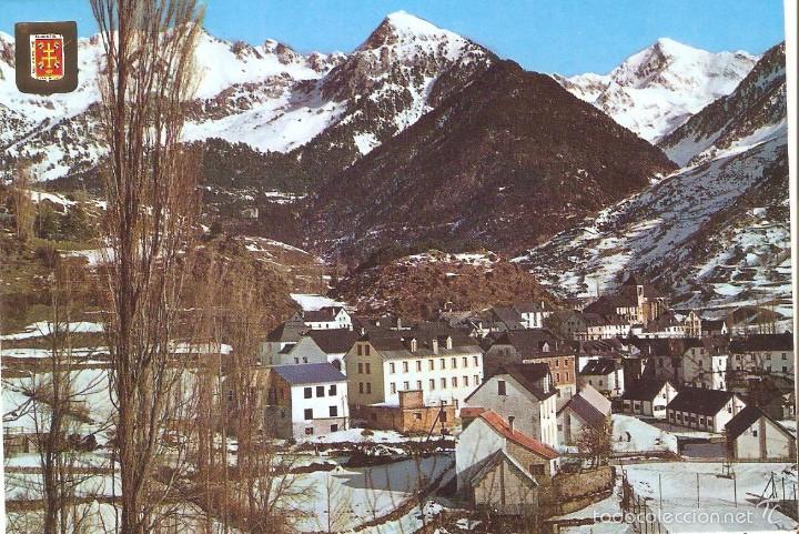 Postales: SALLENT DE GALLEGO, VALLE DE TENA, ESCUDO DE ORO, SIN CIRCULAR