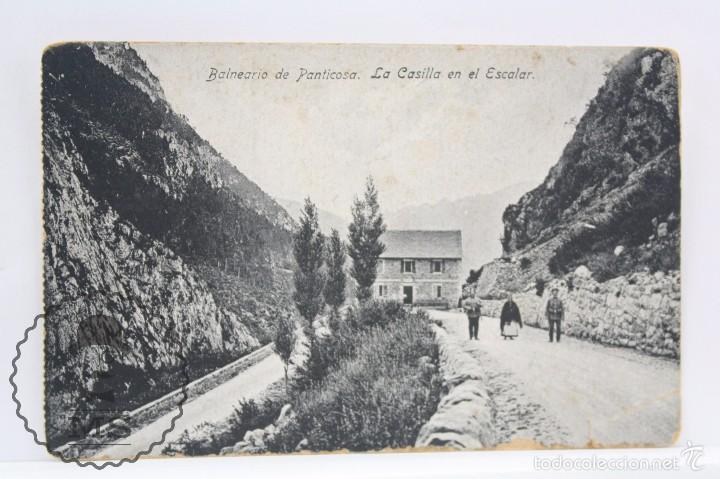 Postales: Antigua Postal - Balneario de Panticosa. La Casilla en el Escalar - Sin Circular